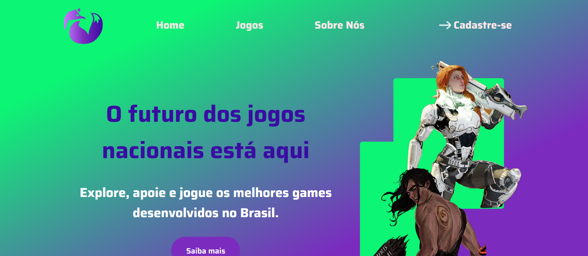 Imagem de prévia do site Volpebits